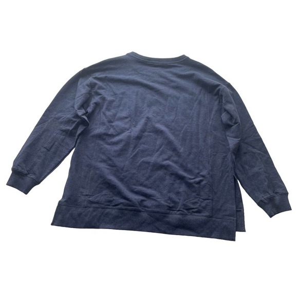 Wildfox Statement Sweatshirt Social Navy Blue French Terry - Picture 10 of 13